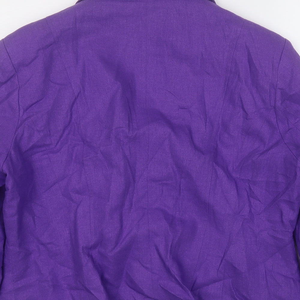 Autonomy Womens Purple   Gilet Blazer Size 16
