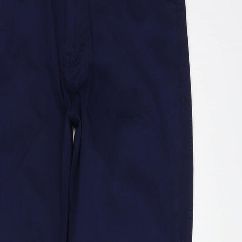 B.S. Jeans Womens Blue  Cotton Straight Jeans Size 30 in L31 in Regular Button