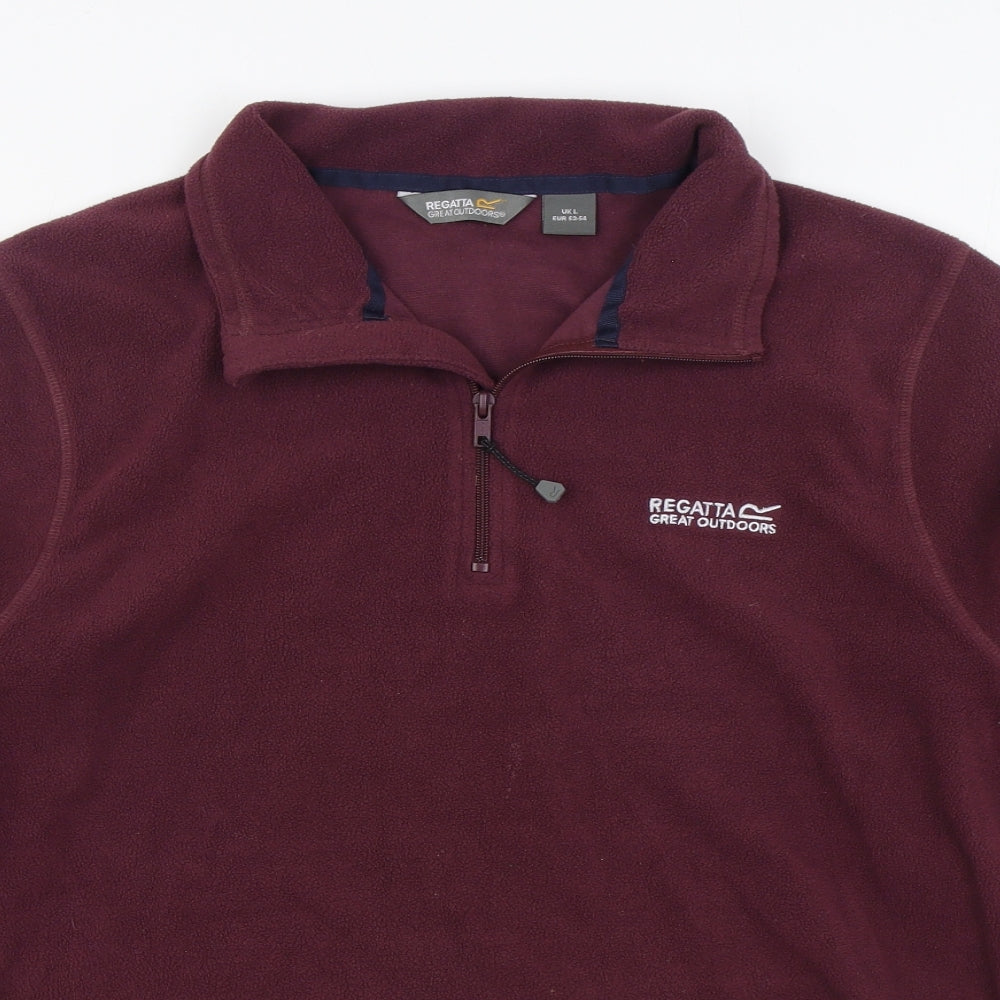 Regatta Mens Red   Jacket  Size L  Zip