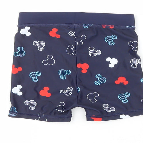 George Baby Blue  Polyester Cropped Trousers Size 9-12 Months
