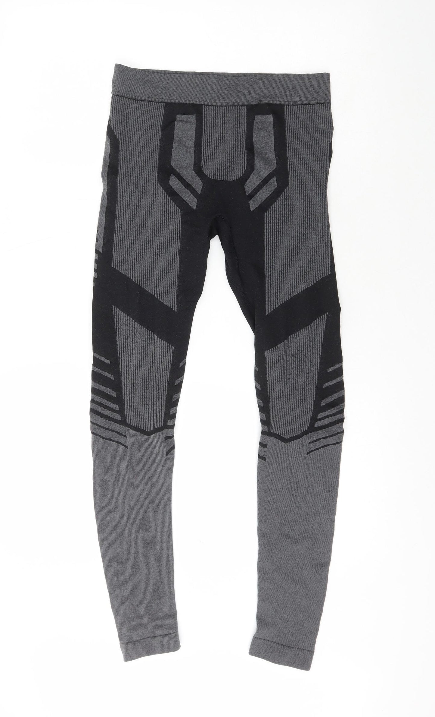 Crivit Womens Grey  Polyamide Sweatpants Leggings Size L L26 in Regular