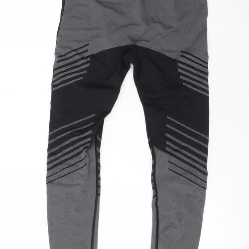 Crivit Womens Grey  Polyamide Sweatpants Leggings Size L L26 in Regular