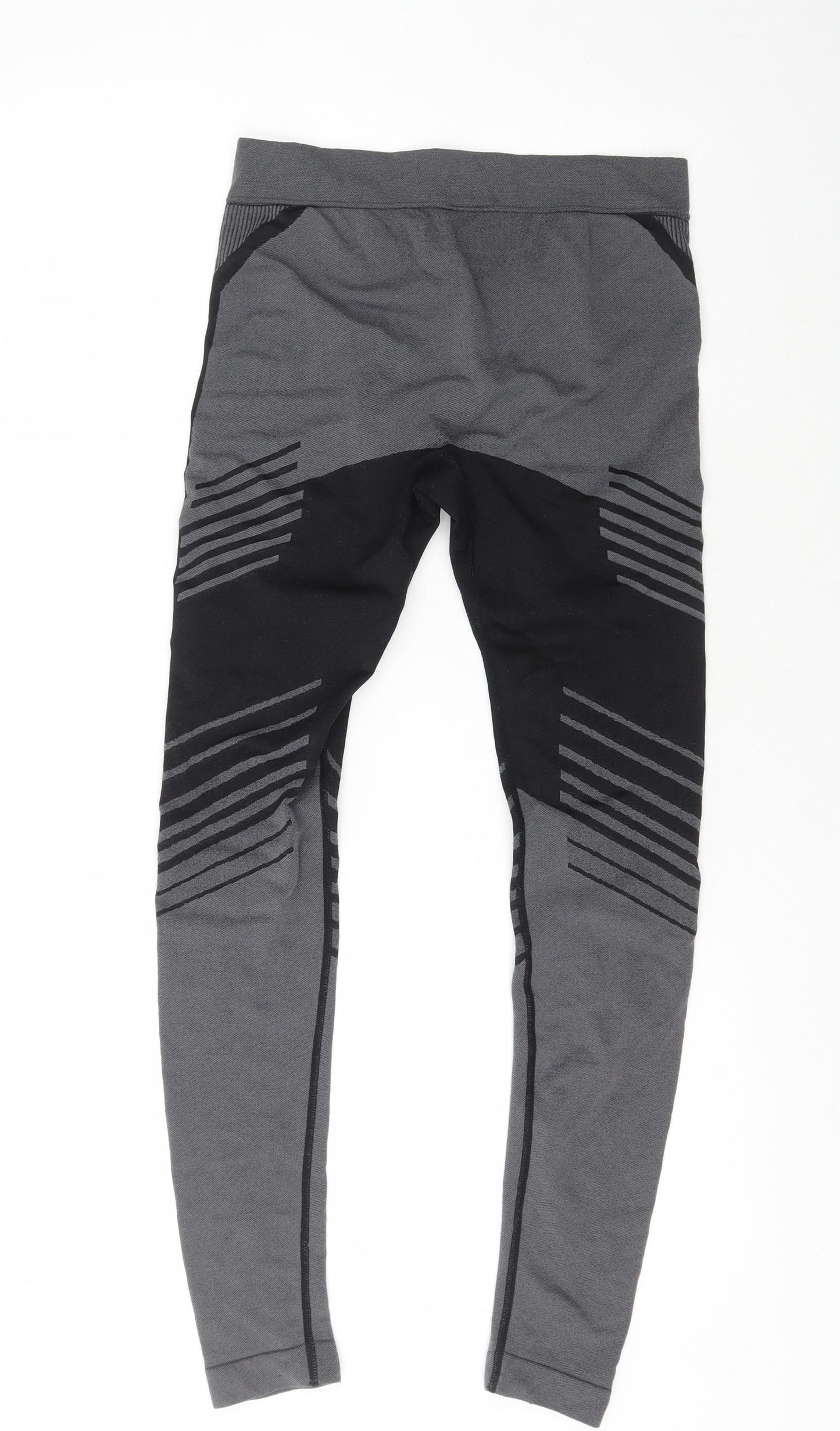 Crivit Womens Grey  Polyamide Sweatpants Leggings Size L L26 in Regular