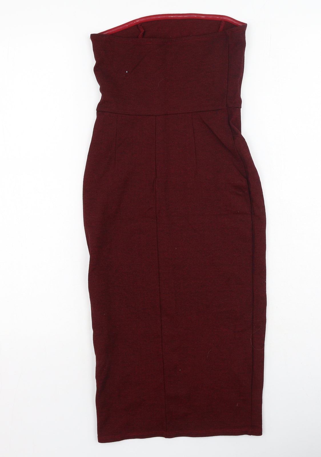FOREVER 21 Womens Red  Polyester Bodycon  Size S  Off the Shoulder