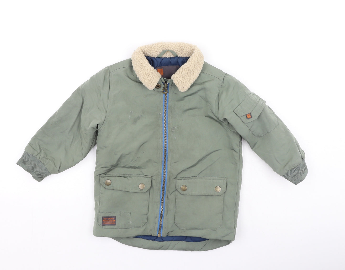 NEXT Boys Green   Basic Jacket Jacket Size 2-3 Years