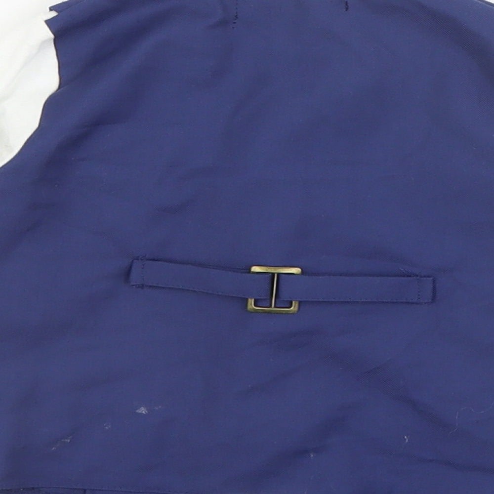 Baby Magic Dress Baby Blue  Polyacrylate Fibre Tuxedo Suit Top Size 9-12 Months