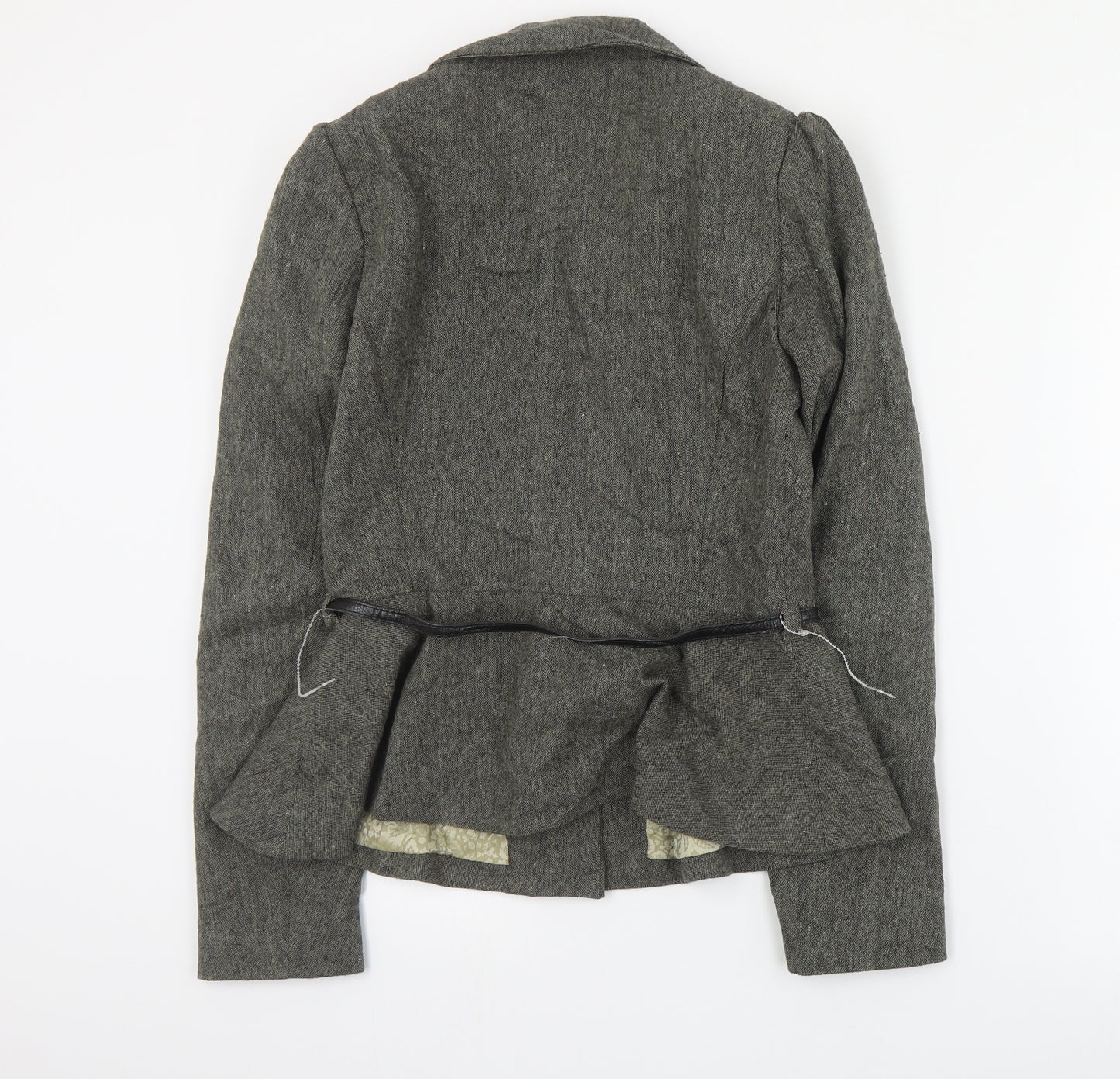 Primark Womens Grey   Jacket Blazer Size 12  Button