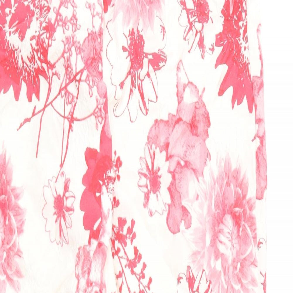 Gerard Womens Multicoloured Floral Viscose Trousers  Size 14 L21 in Regular