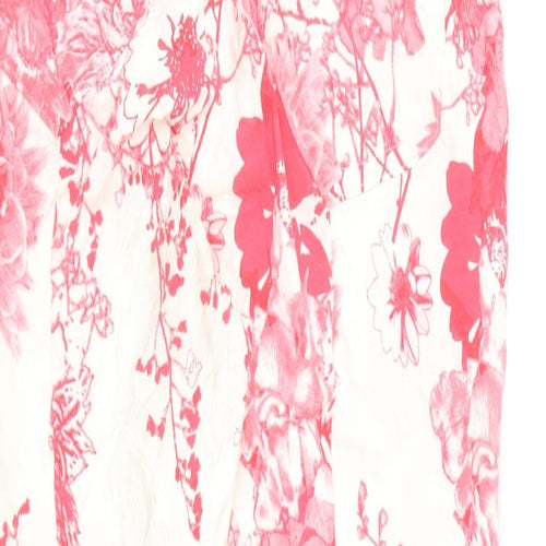 Gerard Womens Multicoloured Floral Viscose Trousers  Size 14 L21 in Regular