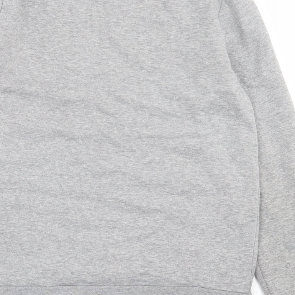 River Island Mens Grey  Cotton Pullover Sweatshirt Size S