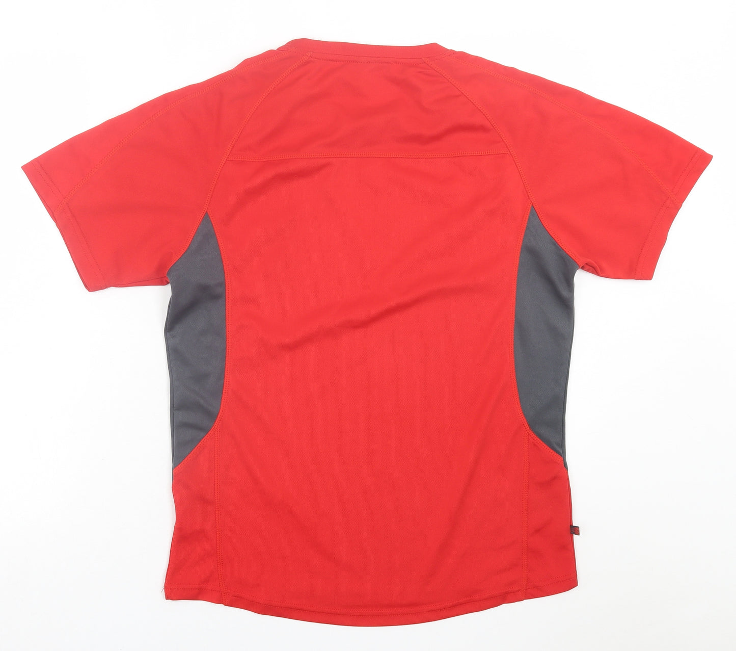 Karrimor Mens Red  Polyester Basic T-Shirt Size M Crew Neck Pullover