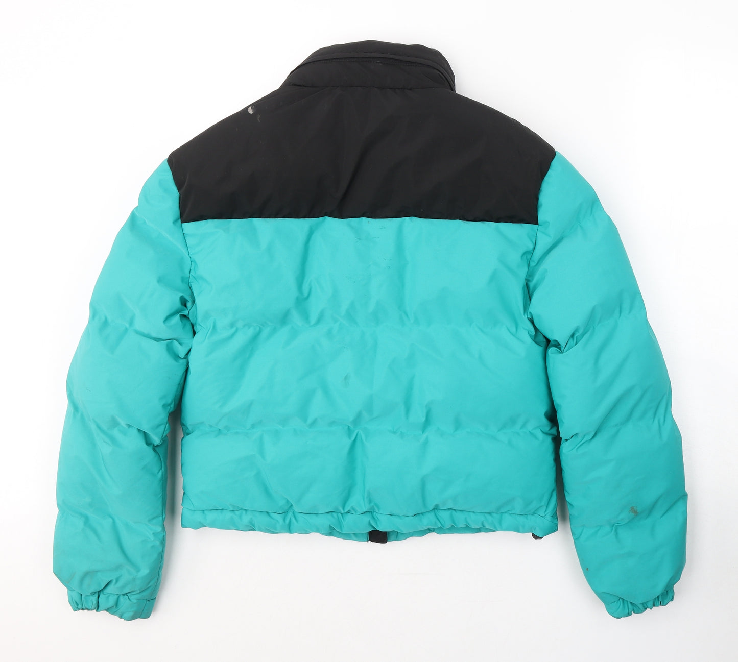 Primark Womens Blue   Puffer Jacket Coat Size XS  Zip