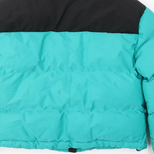 Primark Womens Blue   Puffer Jacket Coat Size XS  Zip