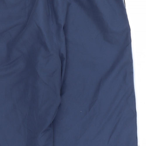Diadora Womens Blue  Polyester Cropped Trousers Size 16 L20 in Regular