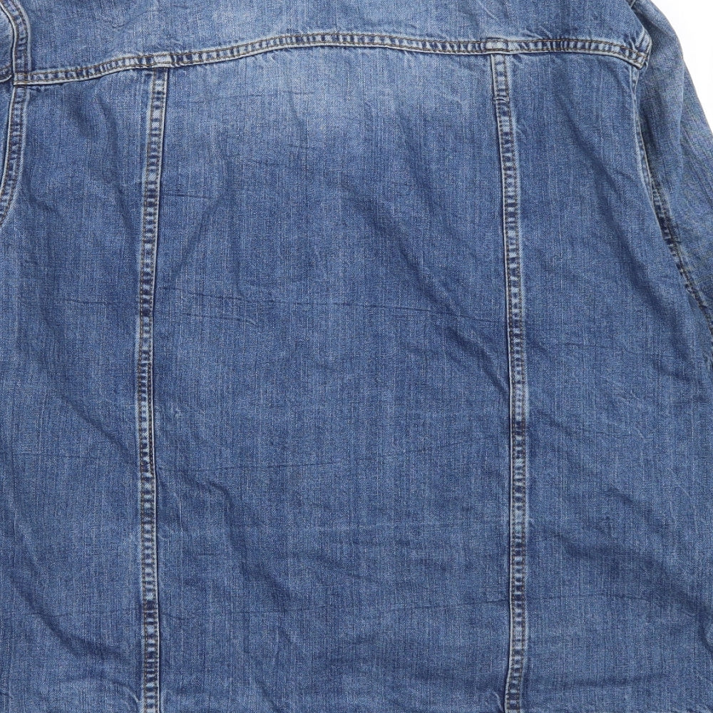 Bee Inspired Mens Blue   Jacket  Size XL  Button