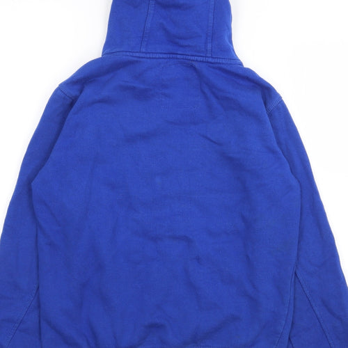 Ripstop Boys Blue  Cotton Pullover Hoodie Size S  Pullover