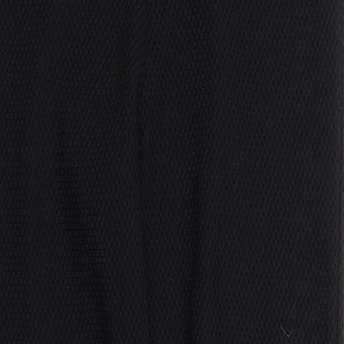 Missguided Womens Black  Polyester Trousers  Size 8 L25 in Regular