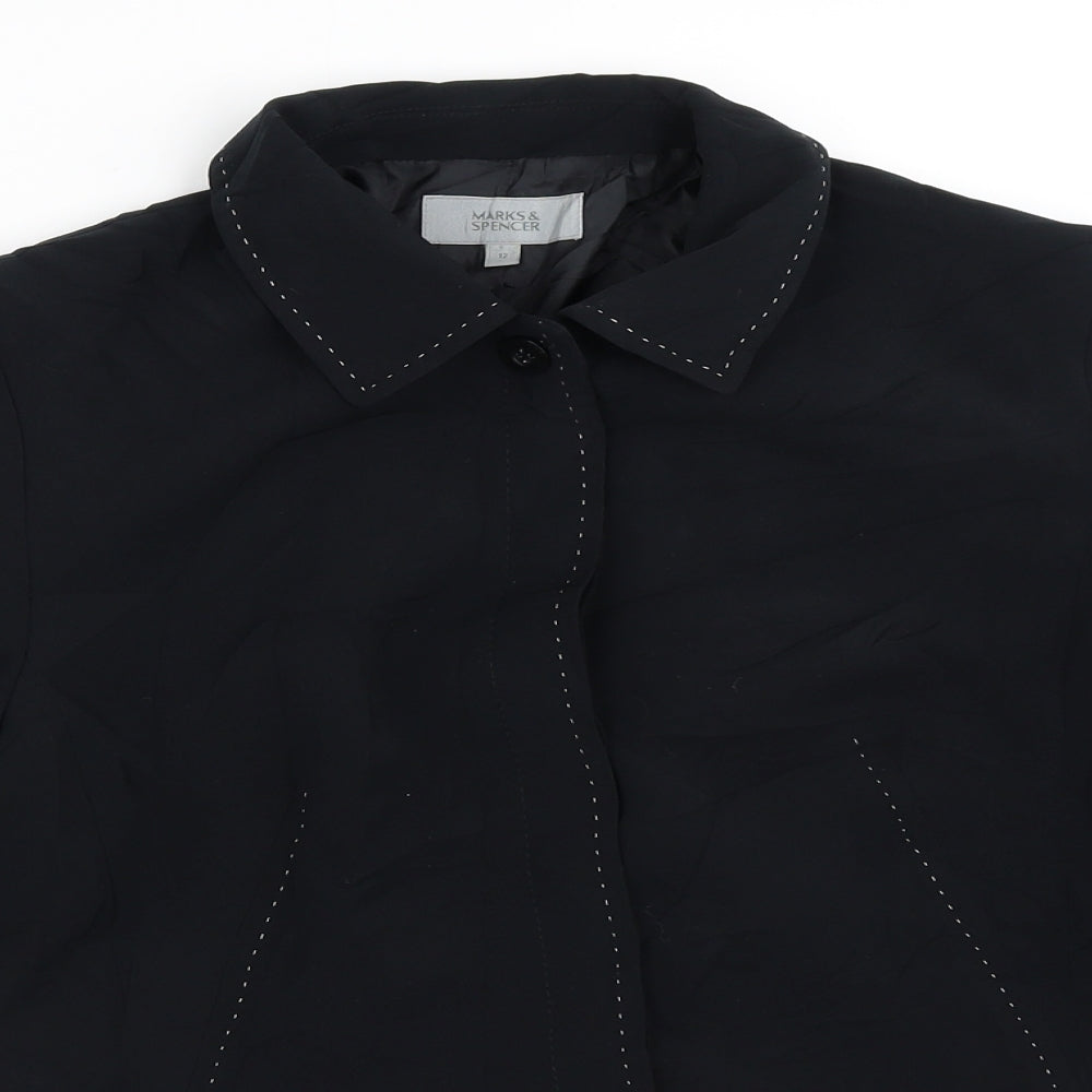 Marks and Spencer Womens Black   Jacket  Size 12