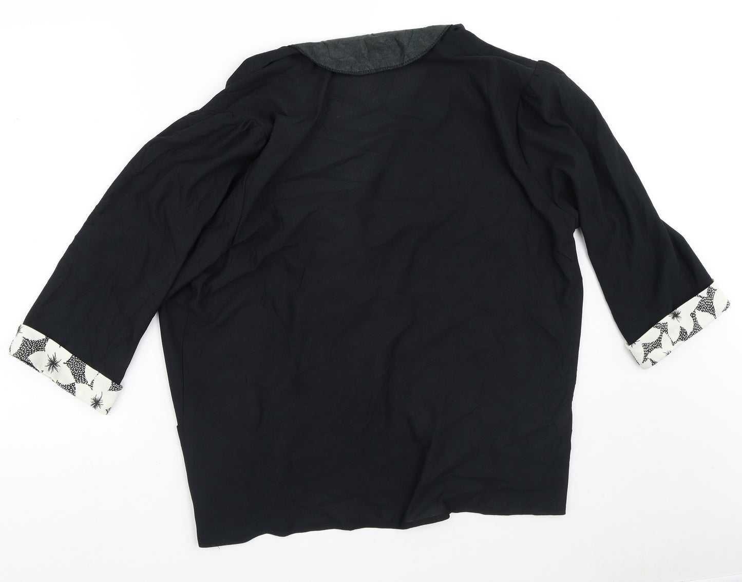 Preworn Womens Black   Jacket Blazer Size M