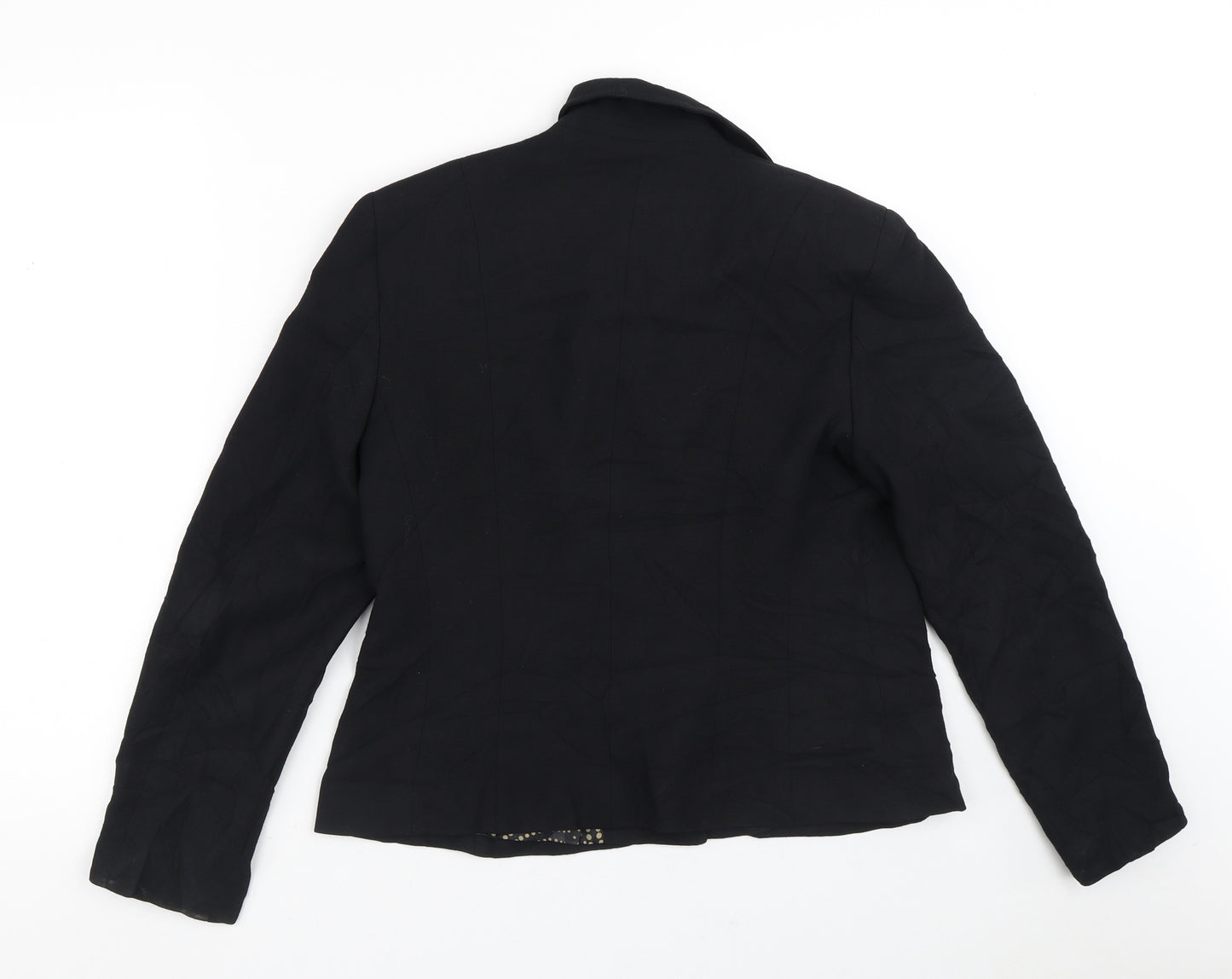 Marks and Spencer Womens Black   Jacket Blazer Size 14