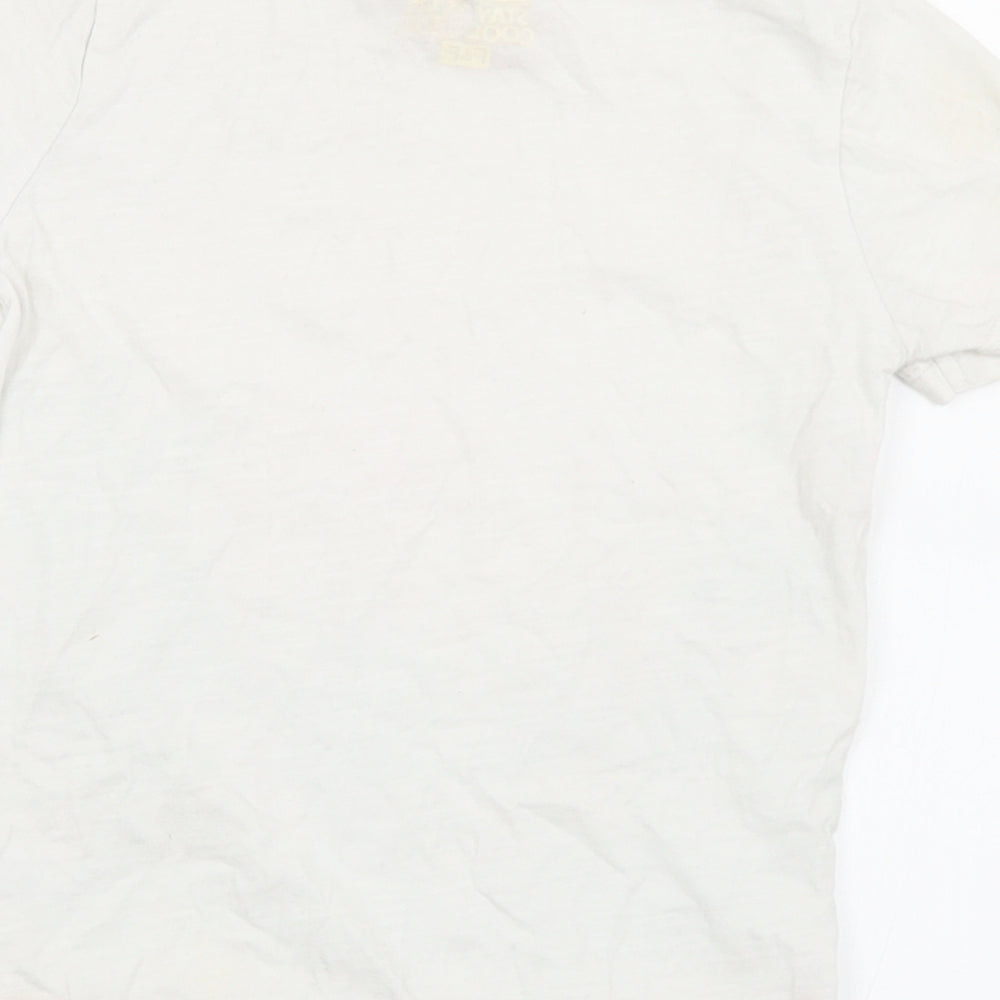 F&F Boys Multicoloured  Cotton Basic T-Shirt Size 3-4 Years Crew Neck  - Dinosaurs