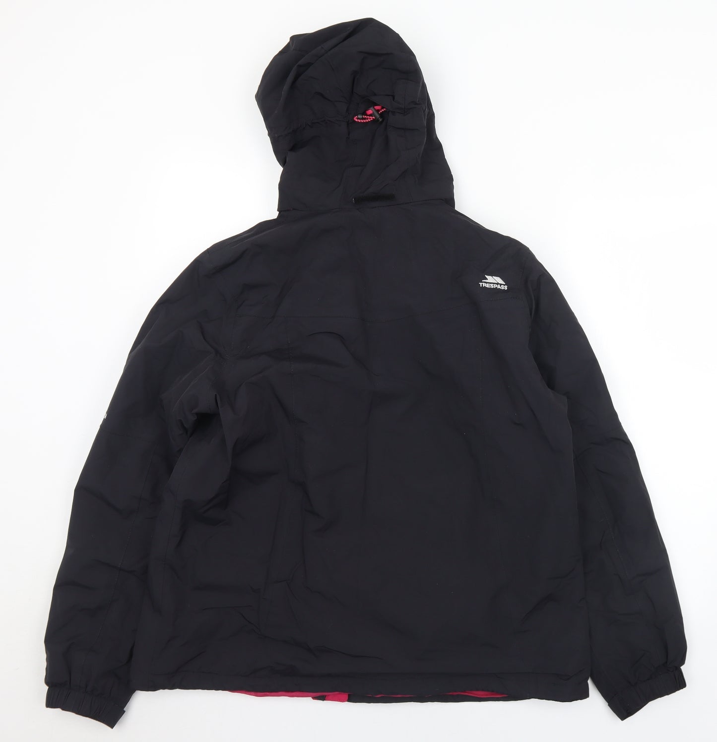 Trespass Womens Black   Windbreaker Coat Size 16  Zip