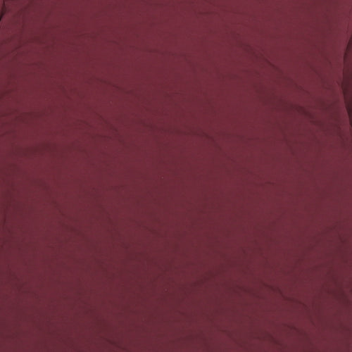 Preworn Womens Purple  Polyester Pullover Sweatshirt Size S