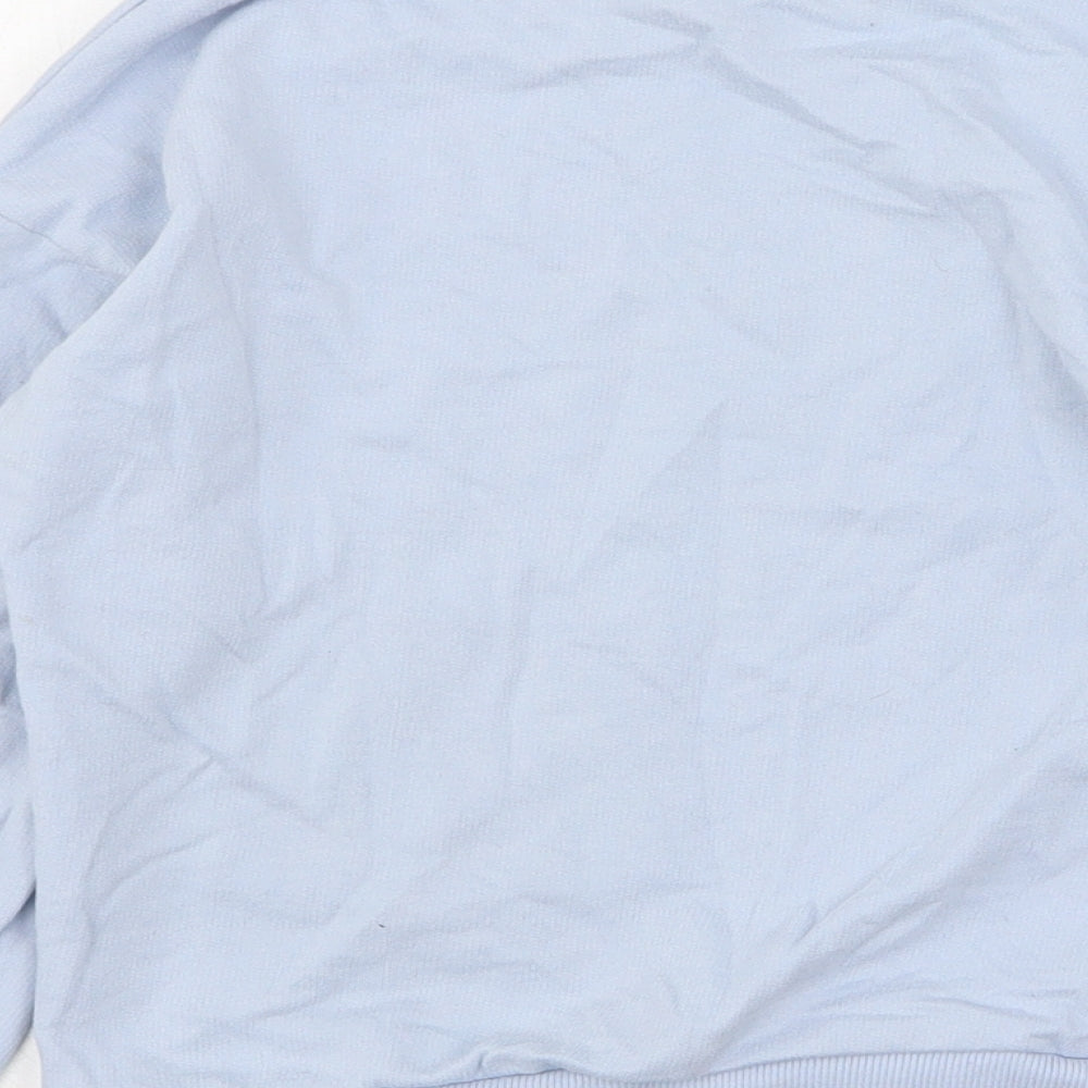 George Boys Blue  Cotton Pullover Sweatshirt Size 6-7 Years   - Frozen