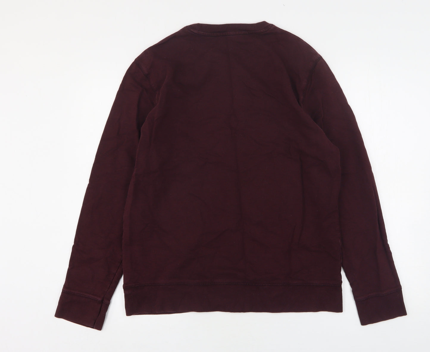 Burton  Mens Purple  Cotton Pullover Sweatshirt Size L