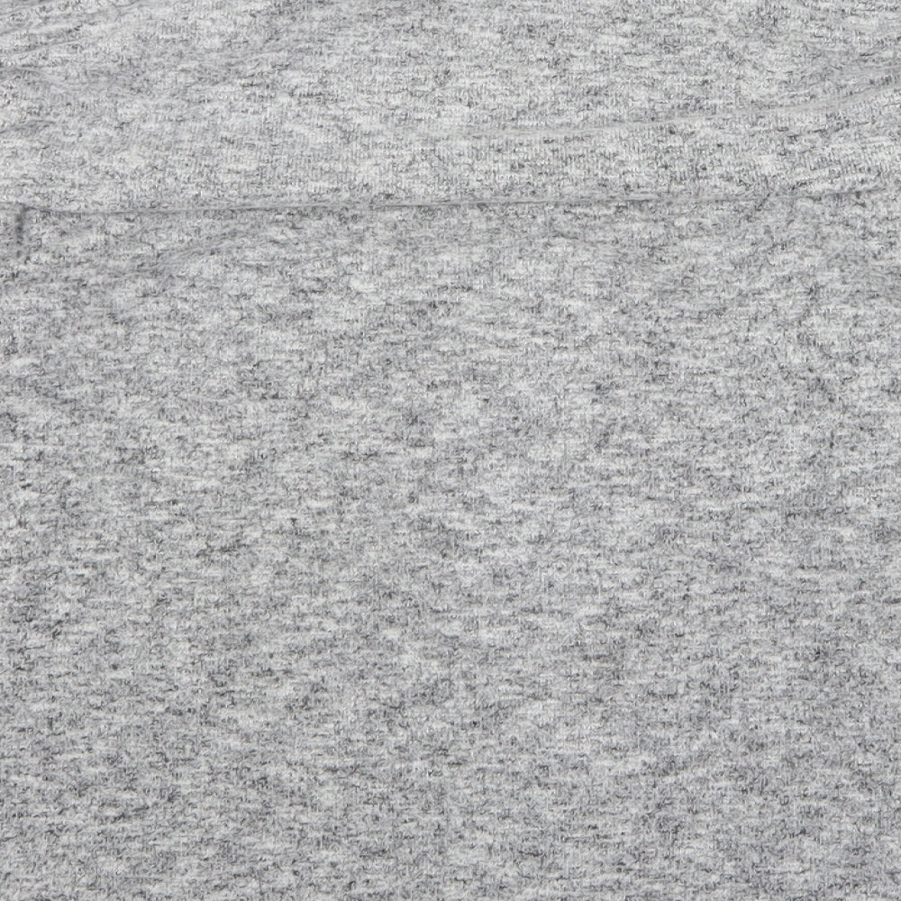 Dorothy Perkins Womens Grey Boat Neck  Polyester Pullover Jumper Size 20