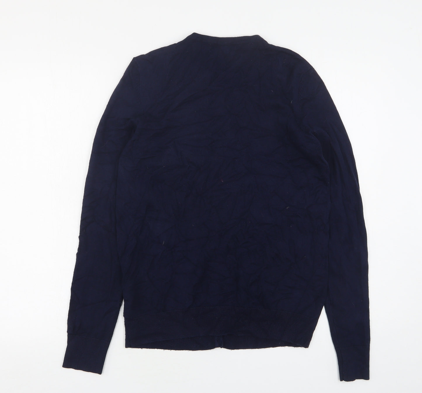 Debenhams  Womens Blue Round Neck  Viscose Cardigan Jumper Size 14