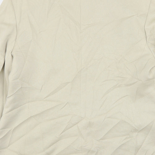 Mackays Womens Beige  Polyester Jacket Suit Jacket Size 16