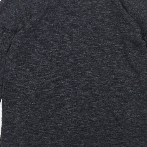 Papaya Womens Grey Round Neck  Polyester Pullover Jumper Size 10