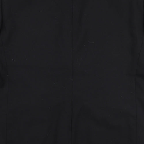 Pierre Cardin Mens Black  Wool Jacket Suit Jacket Size 42