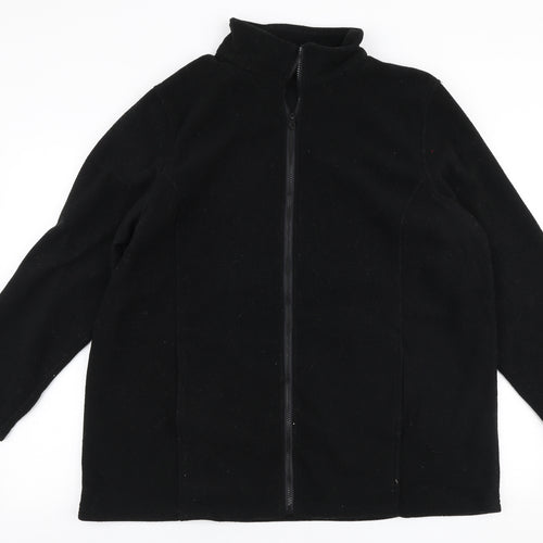 BM Mens Black   Jacket  Size L  Zip