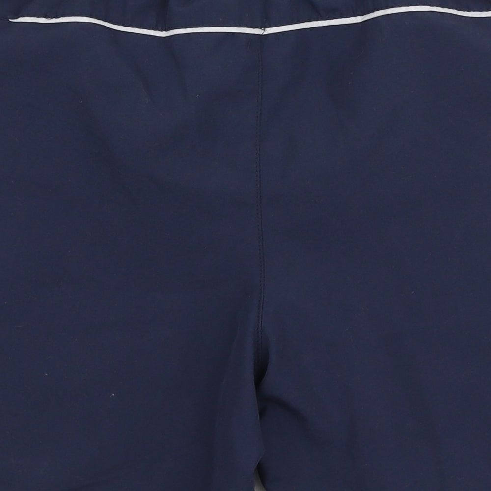 Slazenger Boys Blue  Polyester Sweat Shorts Size 7-8 Years  Relaxed
