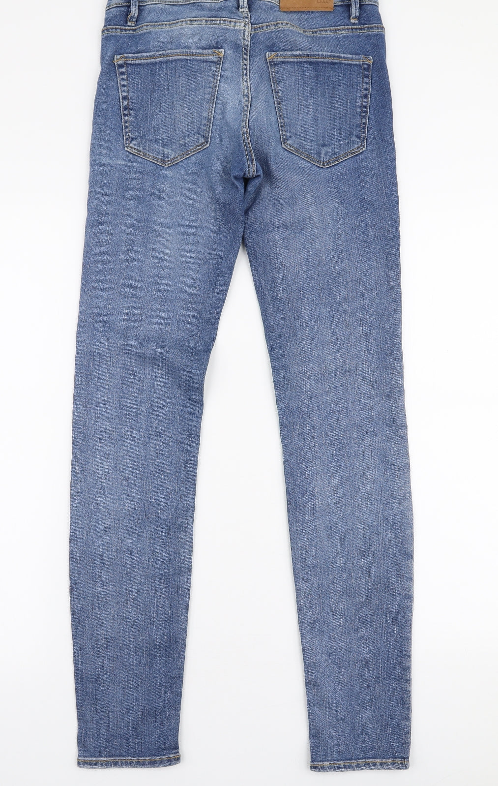 L.O.G.G Womens Blue  Cotton Skinny Jeans Size 26 in L30 in Slim Zip