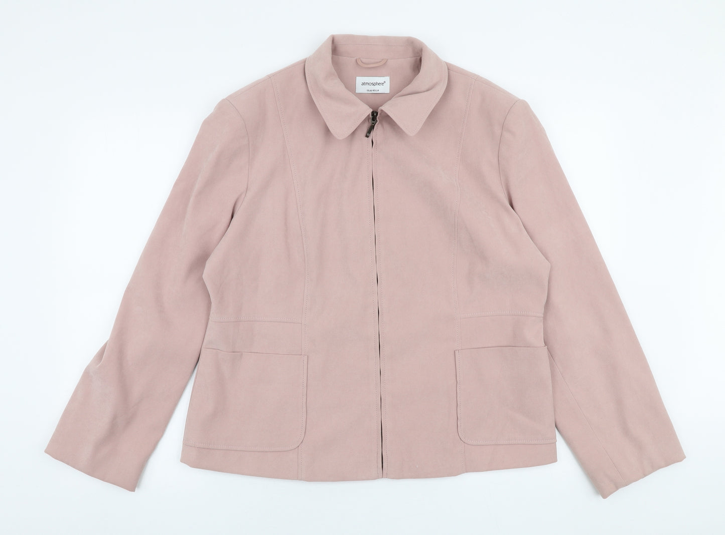 Atmosphere Womens Pink   Jacket  Size 18  Zip
