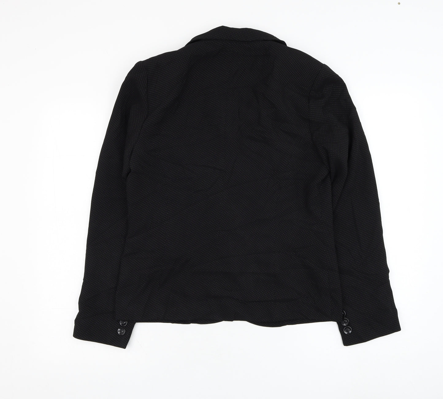 Dorothy Perkins Womens Black   Jacket Blazer Size 12  Button