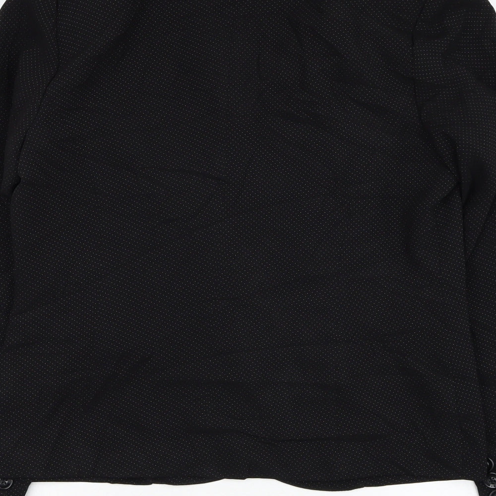 Dorothy Perkins Womens Black   Jacket Blazer Size 12  Button