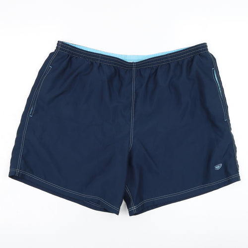 sloggi Mens Blue  Polyester Sweat Shorts Size 40  Regular