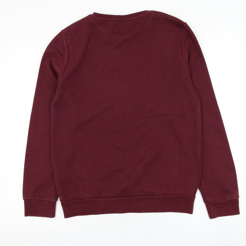 Primark Womens Purple  Polyester Pullover Sweatshirt Size 6  Pullover