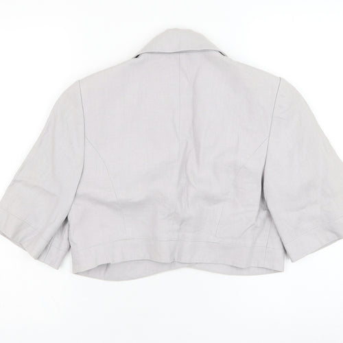 NEXT Womens Purple   Jacket Blazer Size S  Button