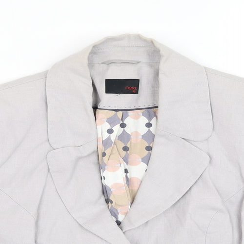 NEXT Womens Purple   Jacket Blazer Size S  Button