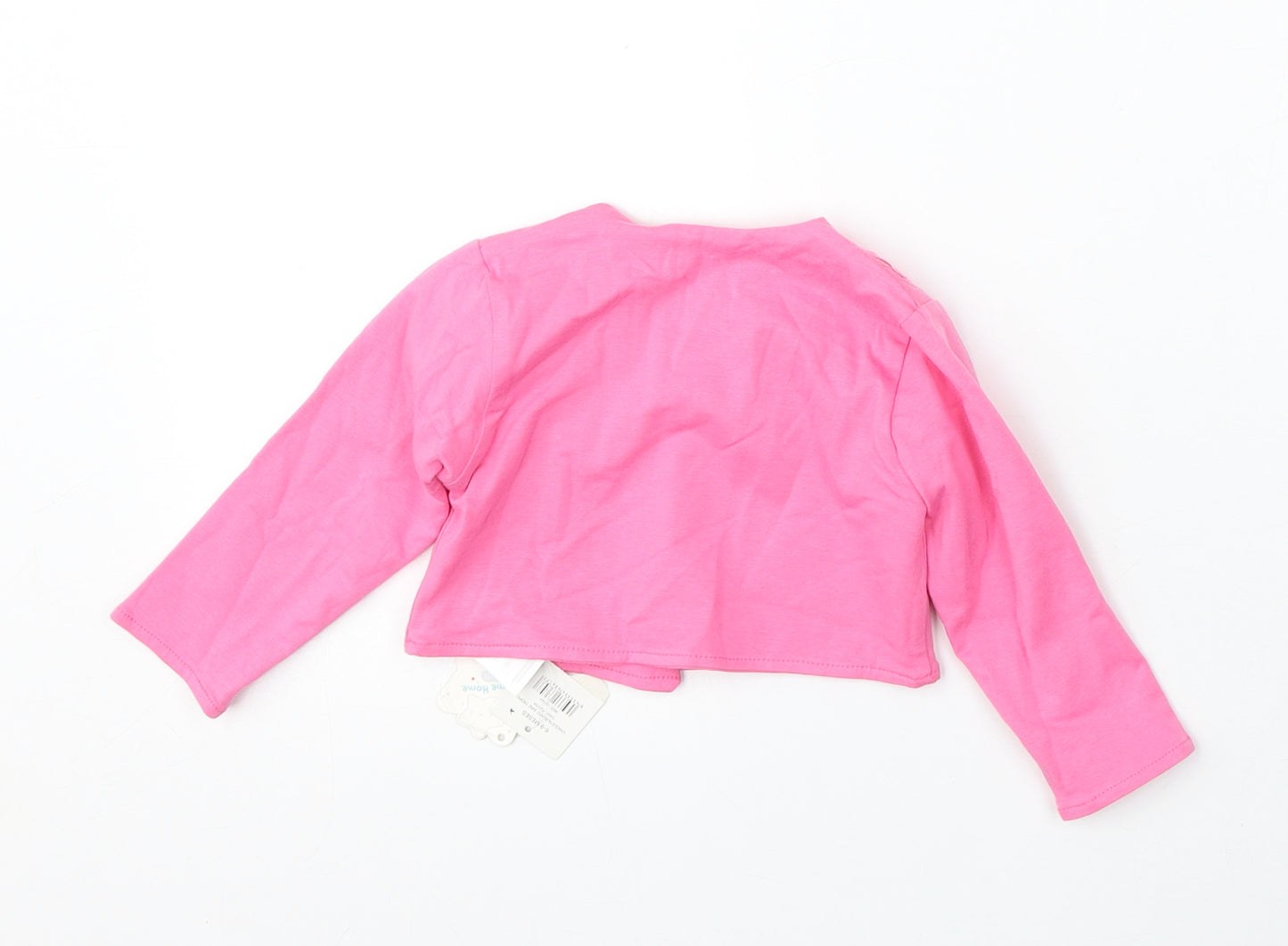 tuc tuc Girls Pink  Cotton Cardigan Jumper Size 6-9 Months