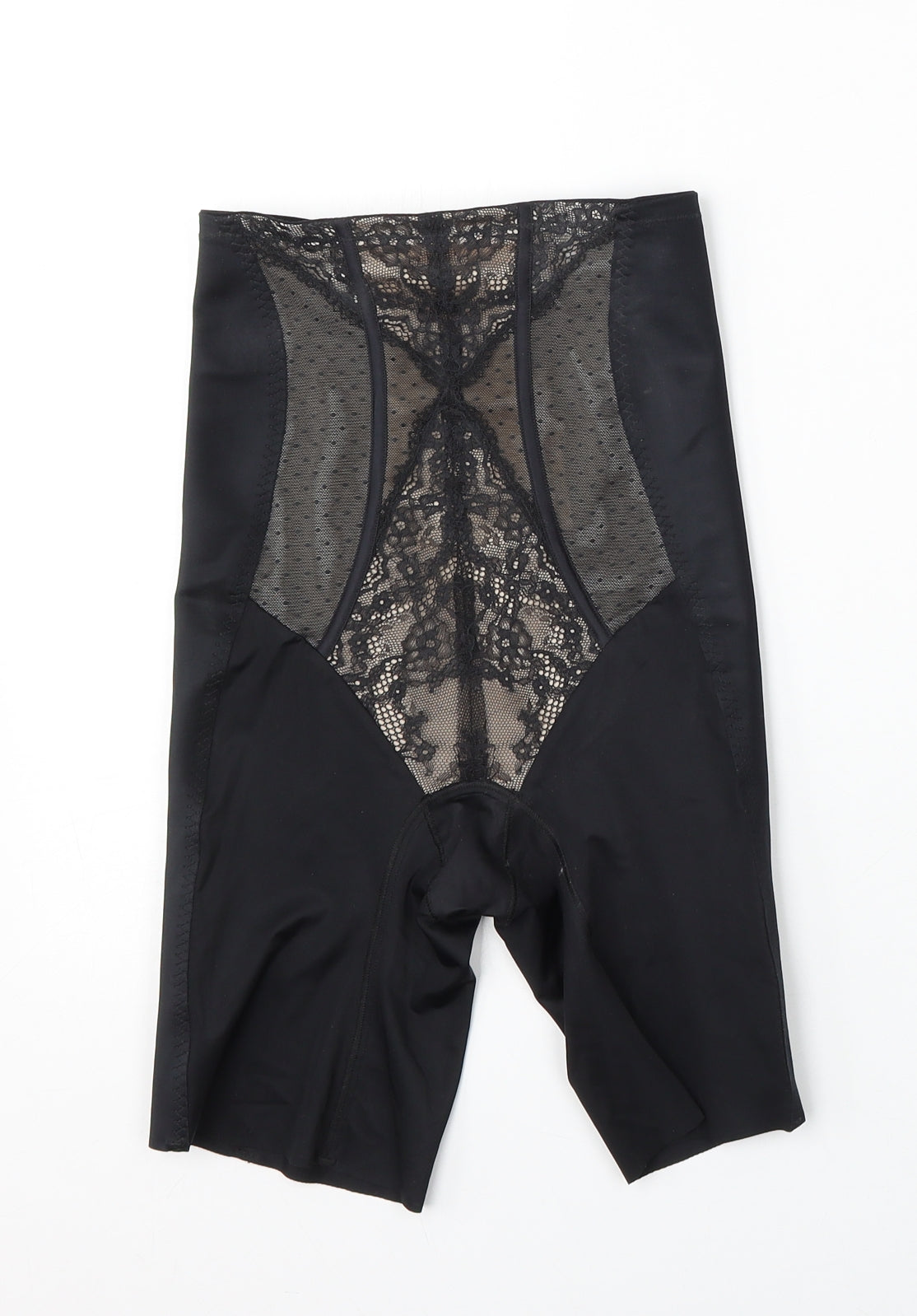 Marks and Spencer Womens Black  Polyester Sweat Shorts Size 10 L8 in Regular