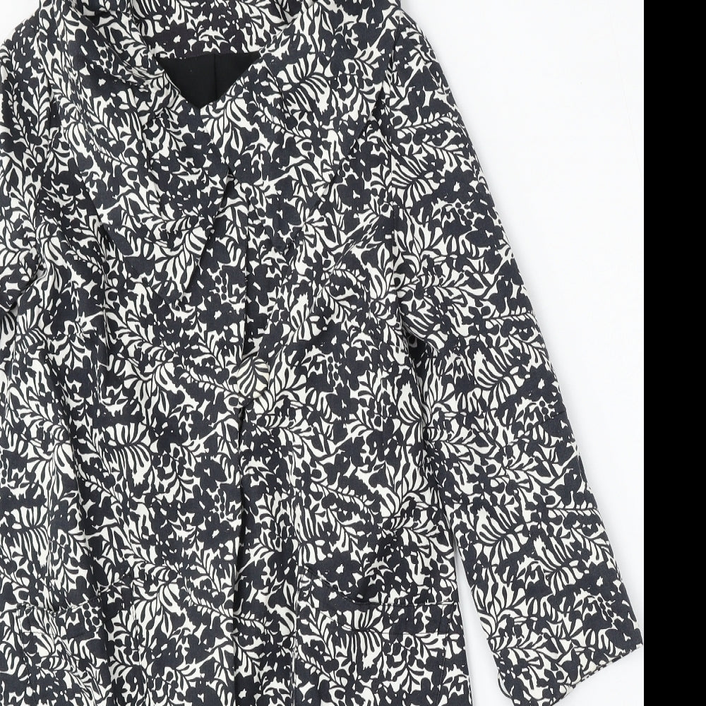 Atmosphere Womens Multicoloured Floral  Jacket  Size 8  Button