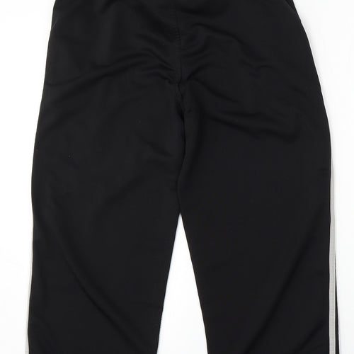 Zantos Mens Black  Polyester Jogger Trousers Size S L27 in Regular