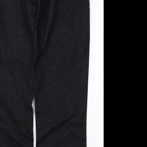 Cedar Wood State Womens Black  Cotton Straight Jeans Size 32 L31 in Regular Button