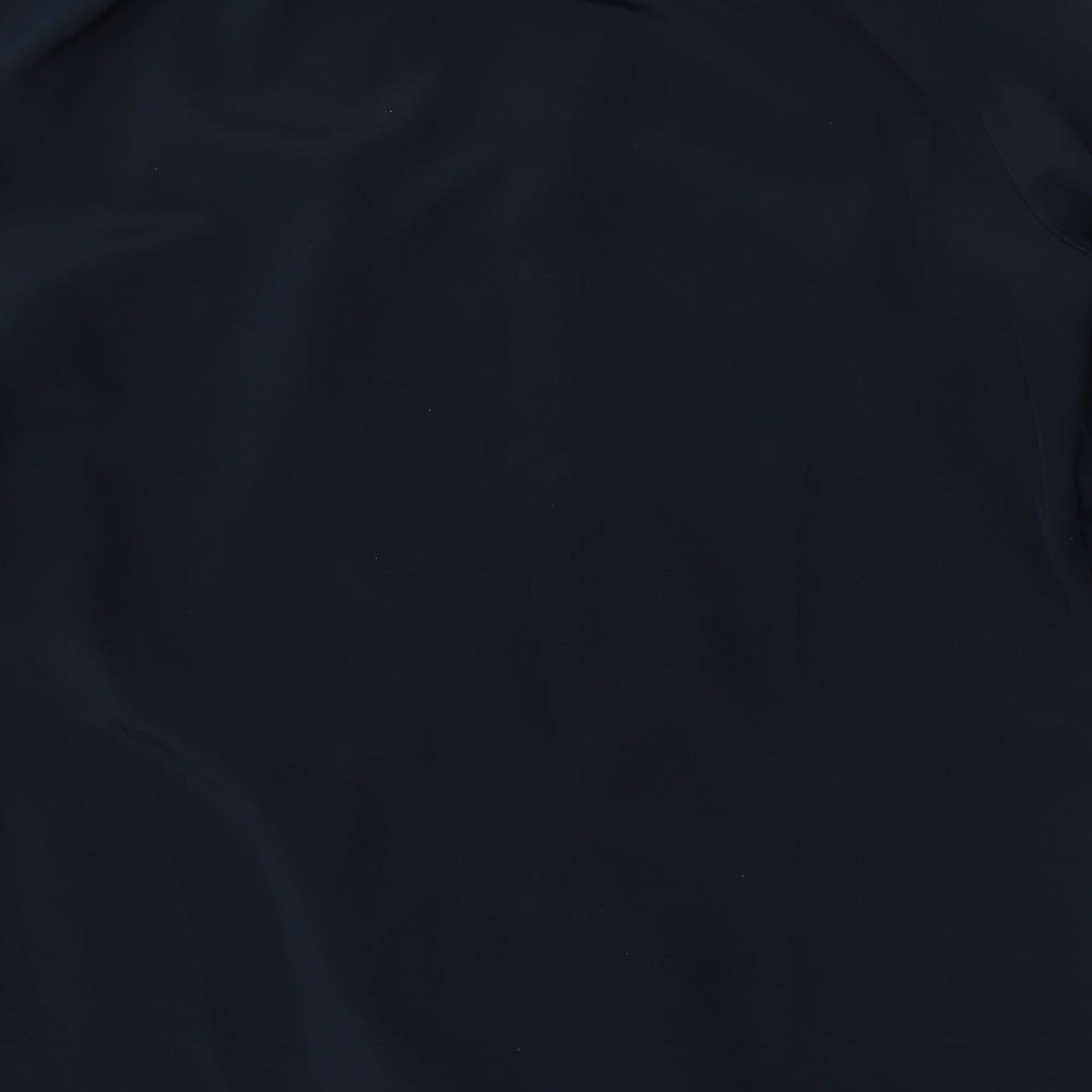 Preworn Womens Blue  Polyester Pullover Sweatshirt Size S